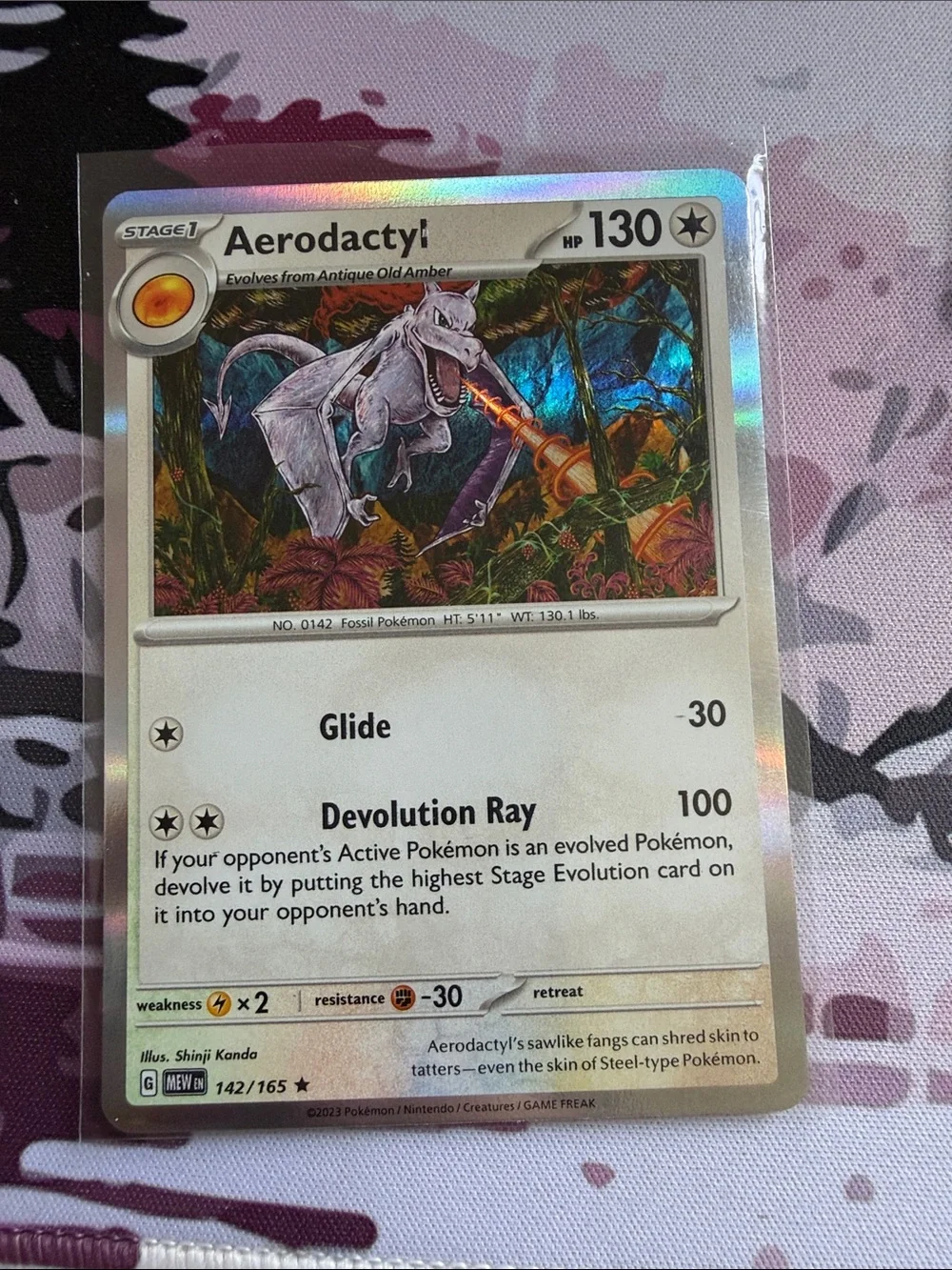 Antique Old Amber & Aerodactyl Pokémon Evolution Card Lot 🦖 | 3 Cards ✨5/$25✨